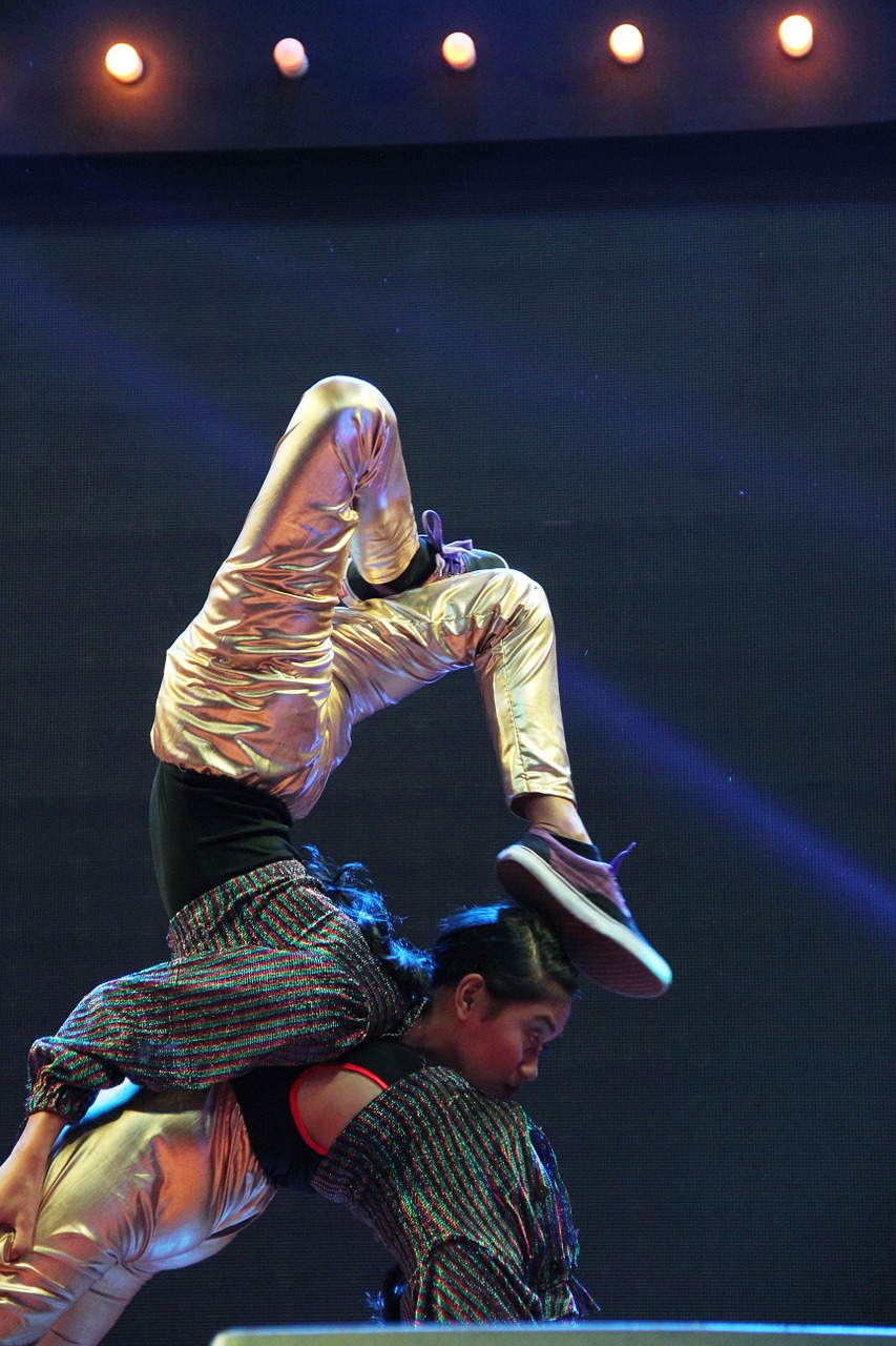 acrobat performer dancer free photo