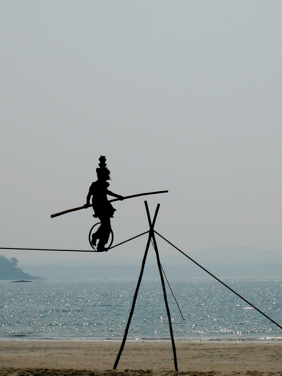 acrobat balance risk free photo