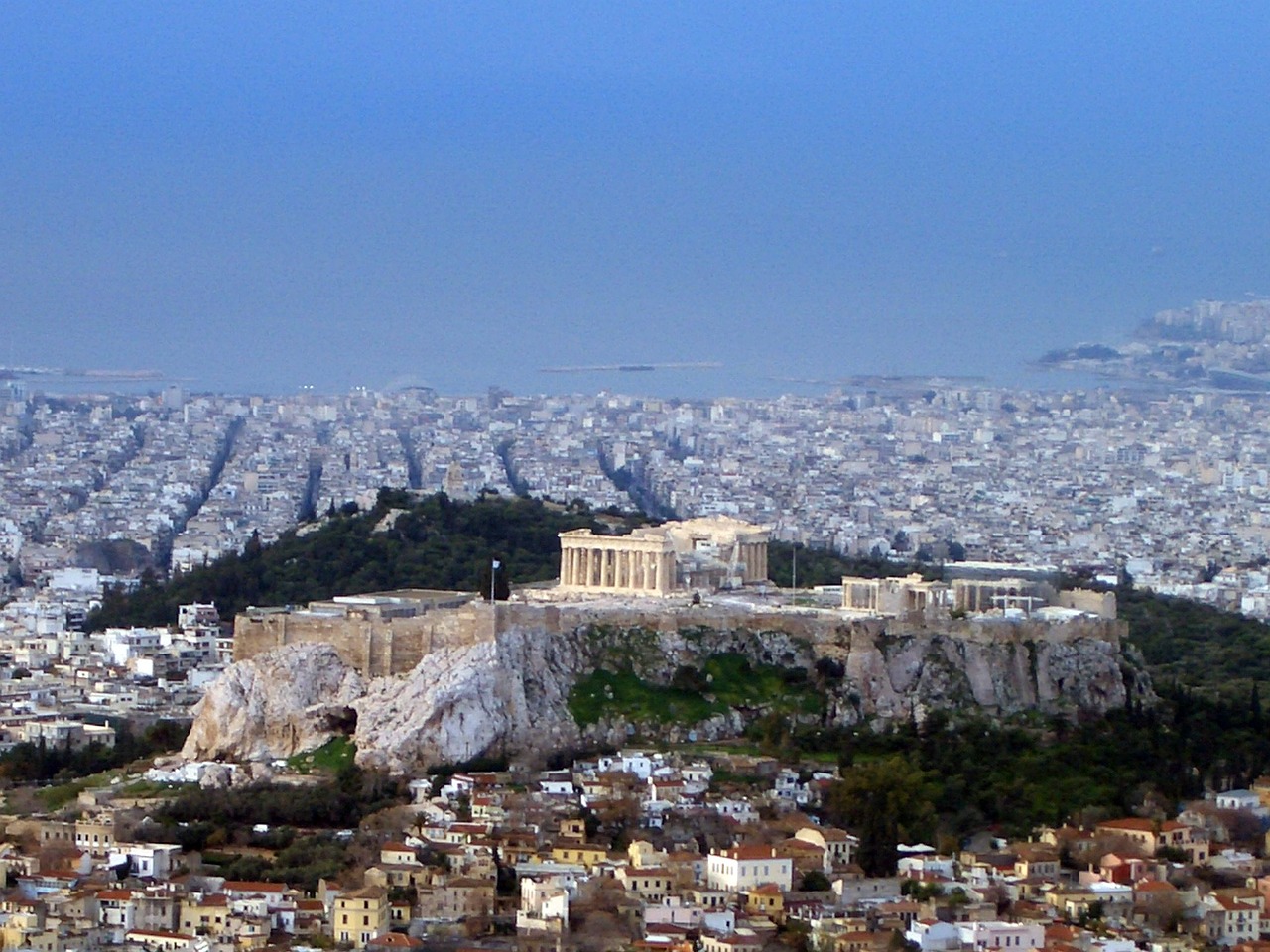 acropolis athens greece free photo