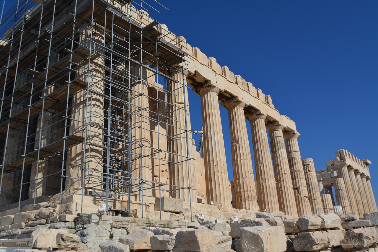 acropolis greece athens free photo