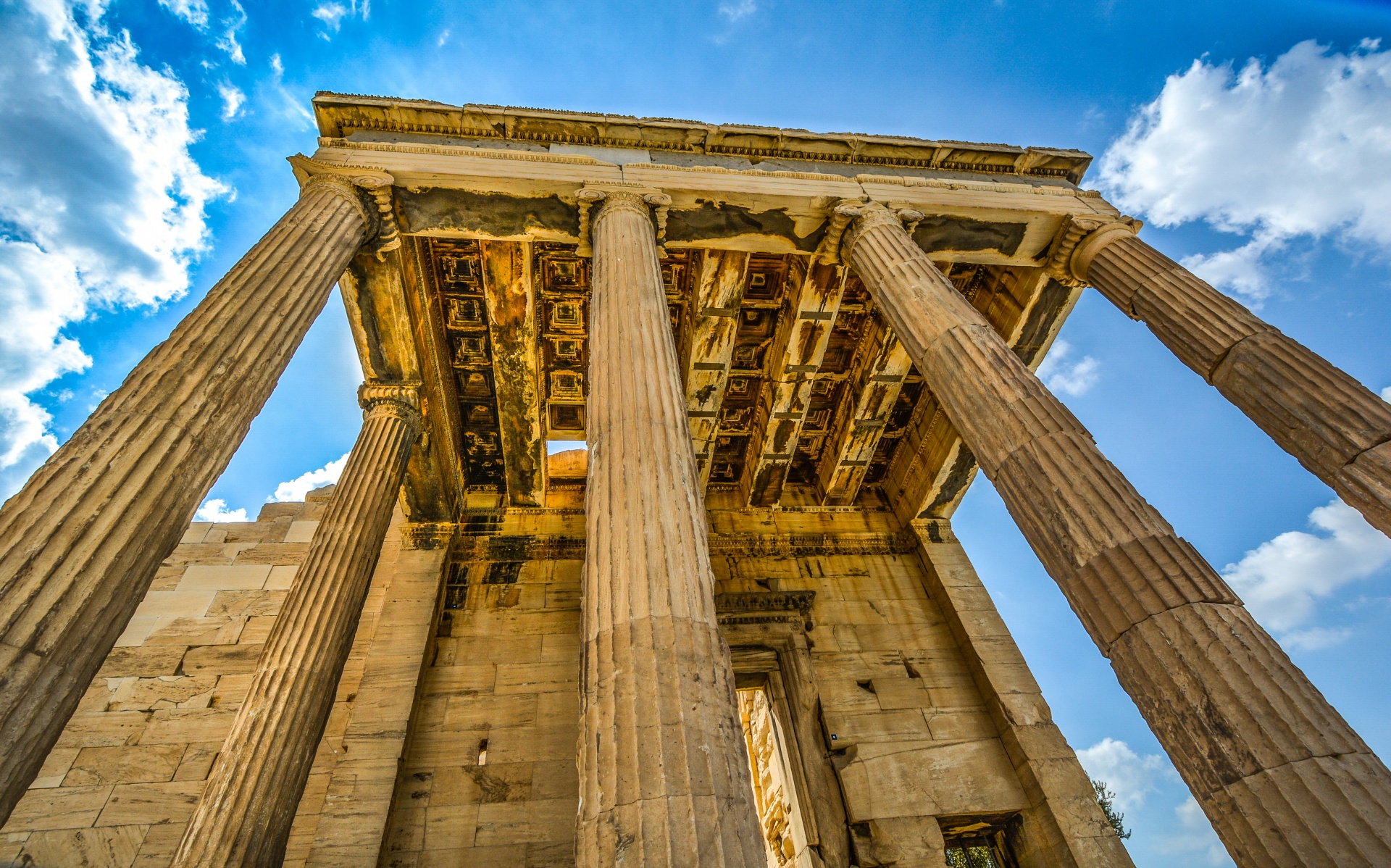 parthenon acropolis greek free photo