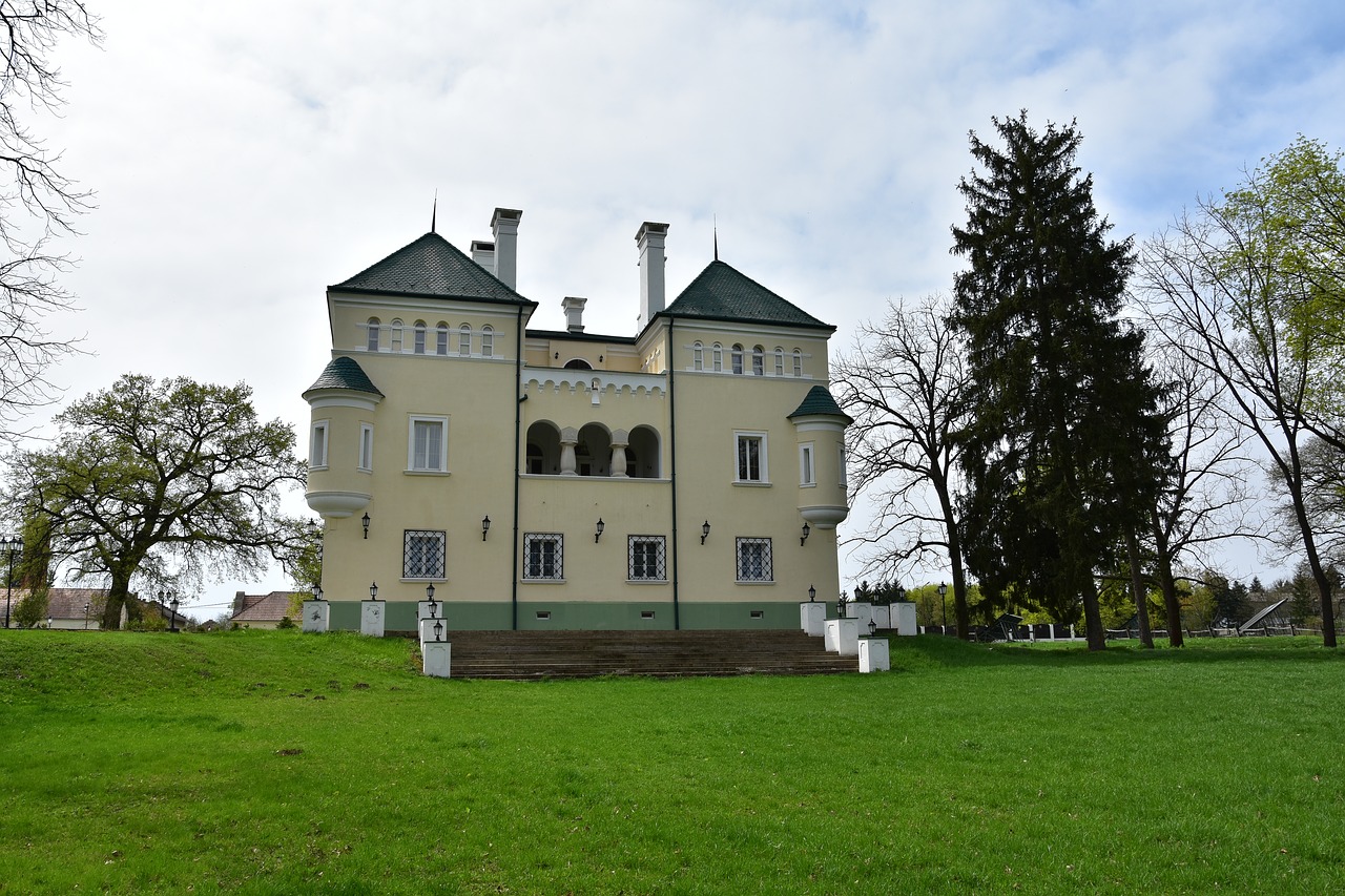 acsújlaki castle  mansion  castle free photo