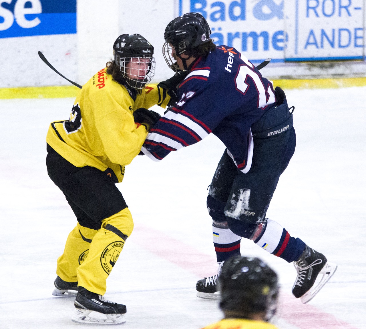 action hockey ice free photo