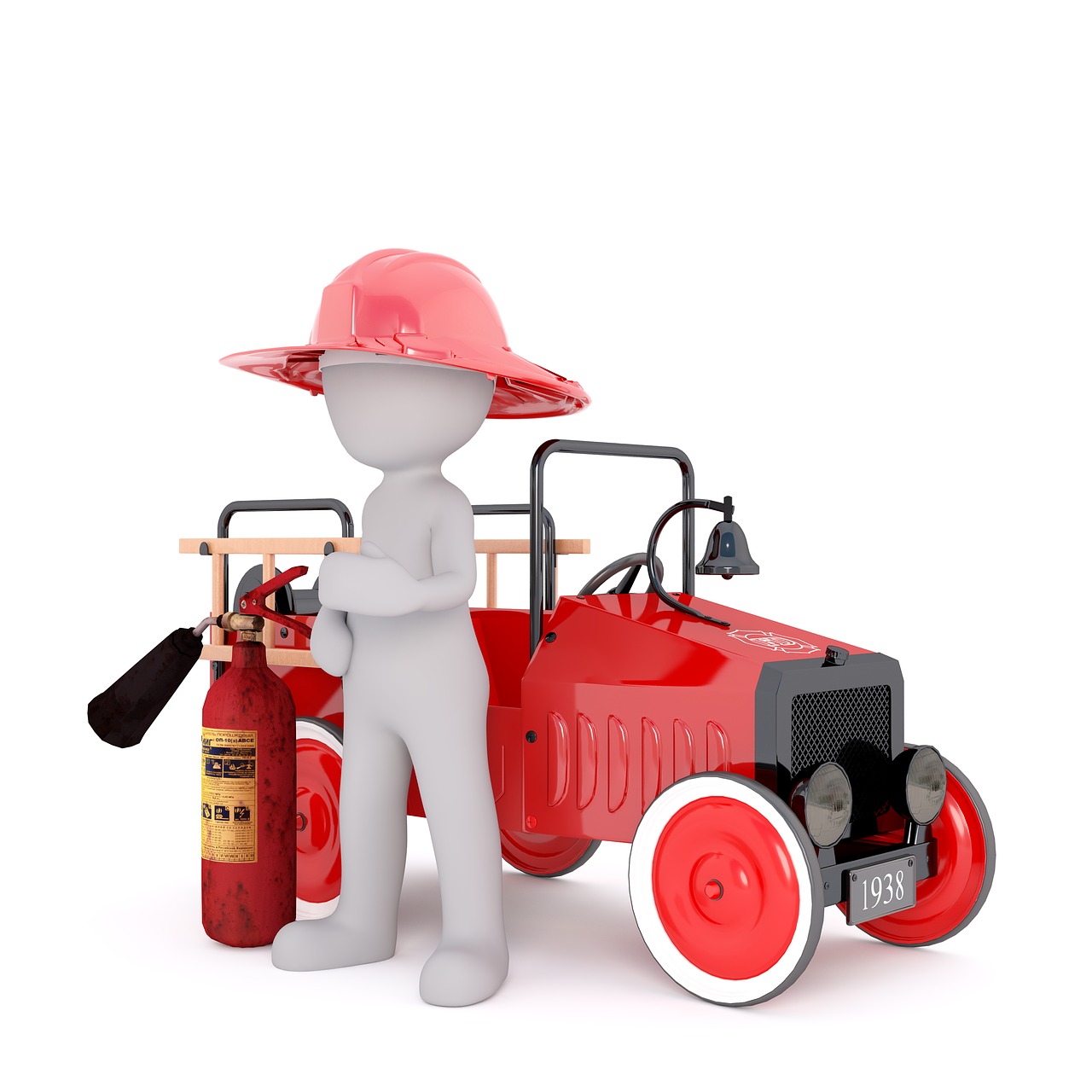 fire fighter fighter fire extinguisher free photo