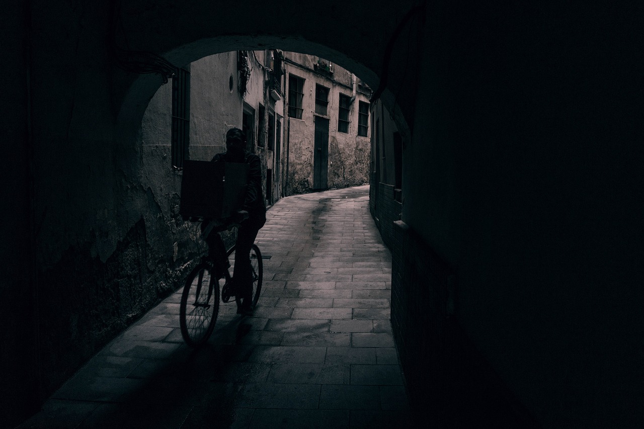 active backlit bicycle free photo