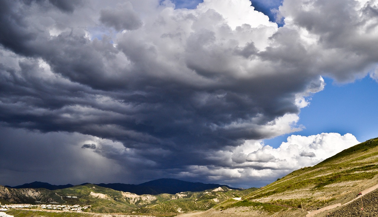 acton sky clouds free photo