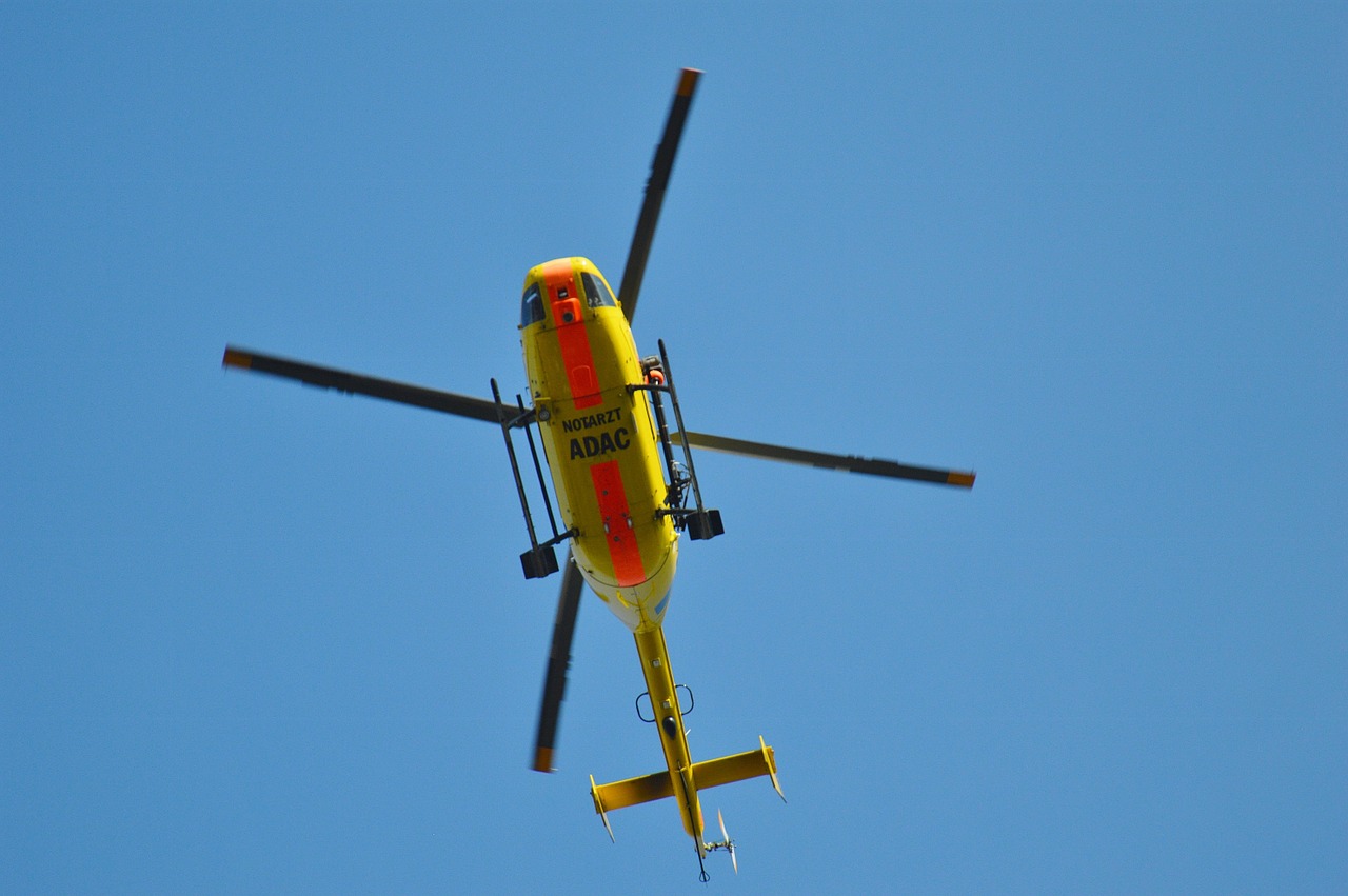 adac helicopter doctor on call free photo