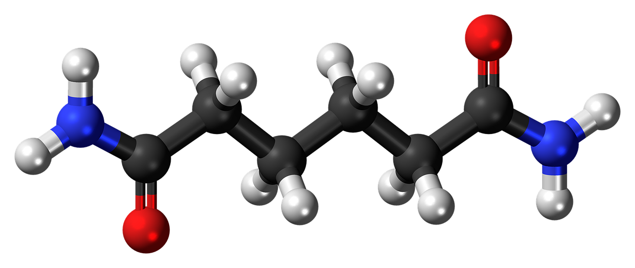 adipamide molecule structure free photo