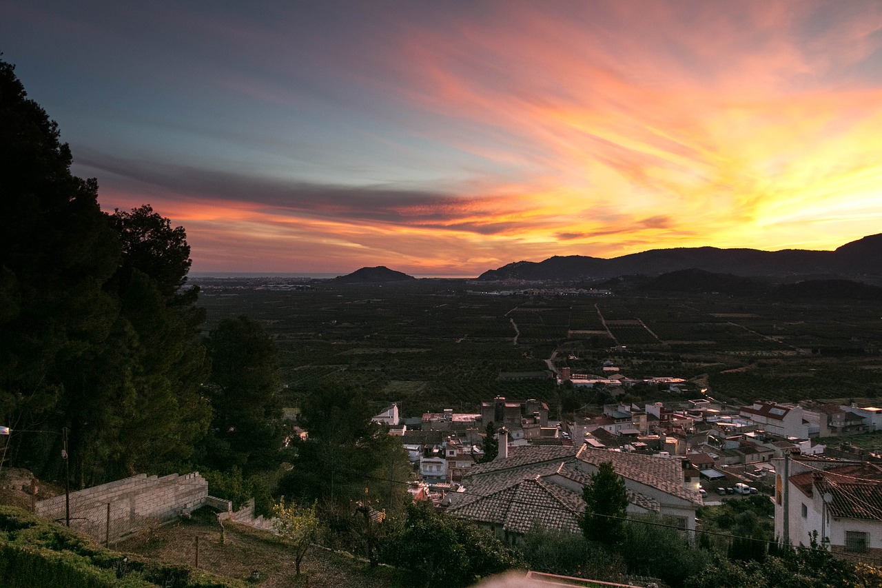 ador spain sunset free photo