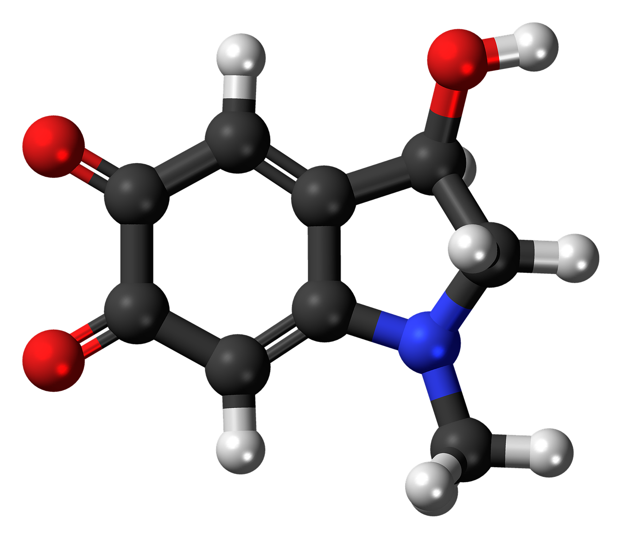 adrenochrome molecule model free photo