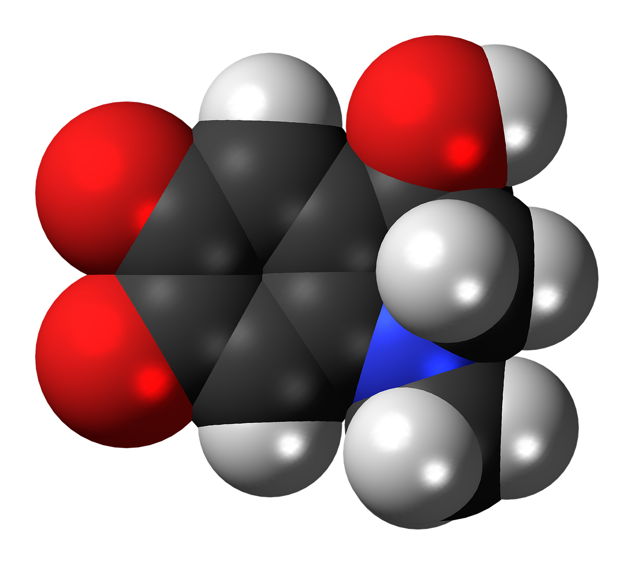 adrenochrome molecule model free photo