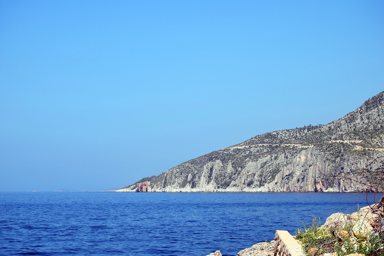 adriatic blue sea free photo