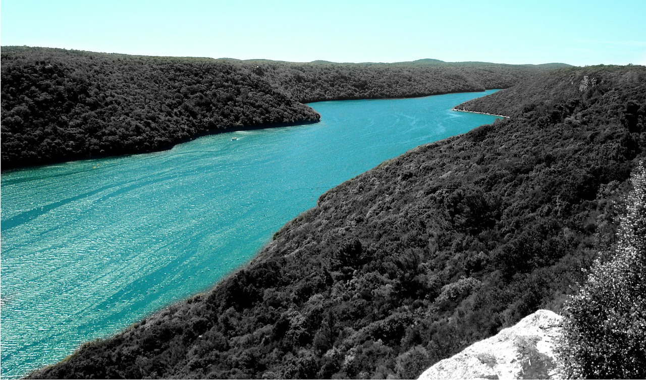adriatic sea channel lim free photo