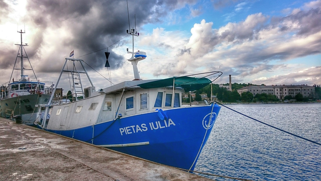 adriatic sea harbour port free photo