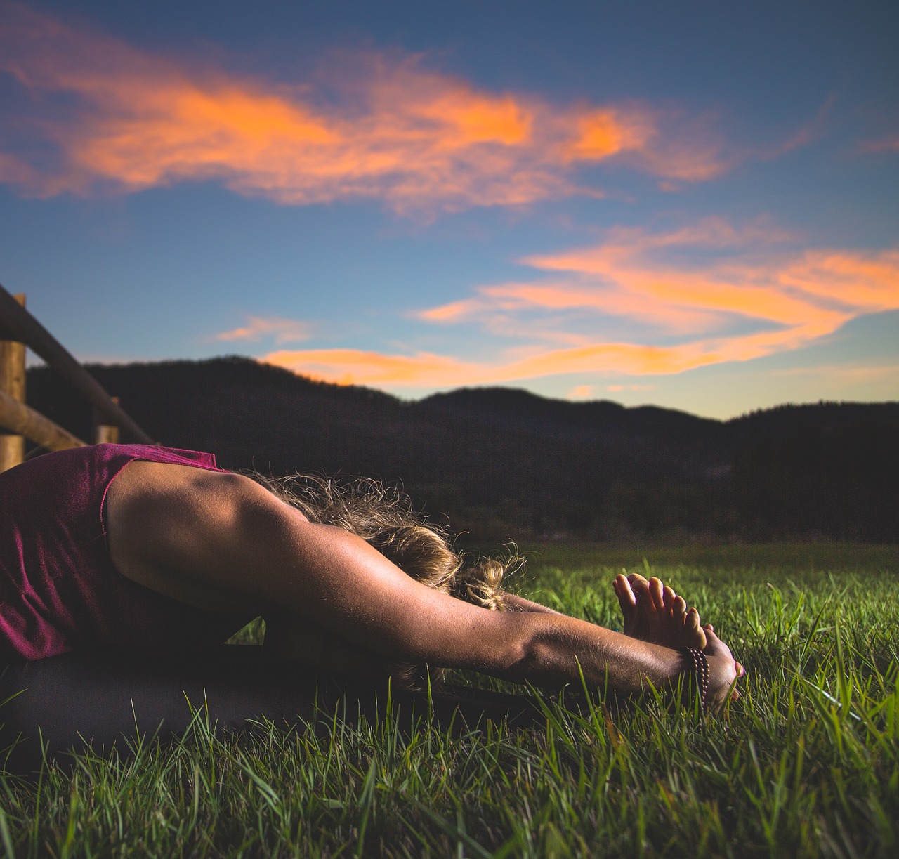 Download free photo of Adult,dawn,exercise,field,girl - from needpix.com