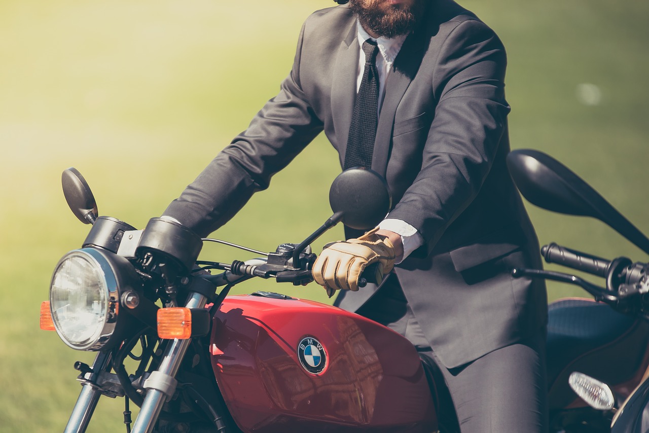 adult beard bike free photo