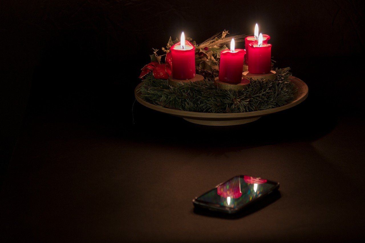 advent advent wreath christmas time free photo