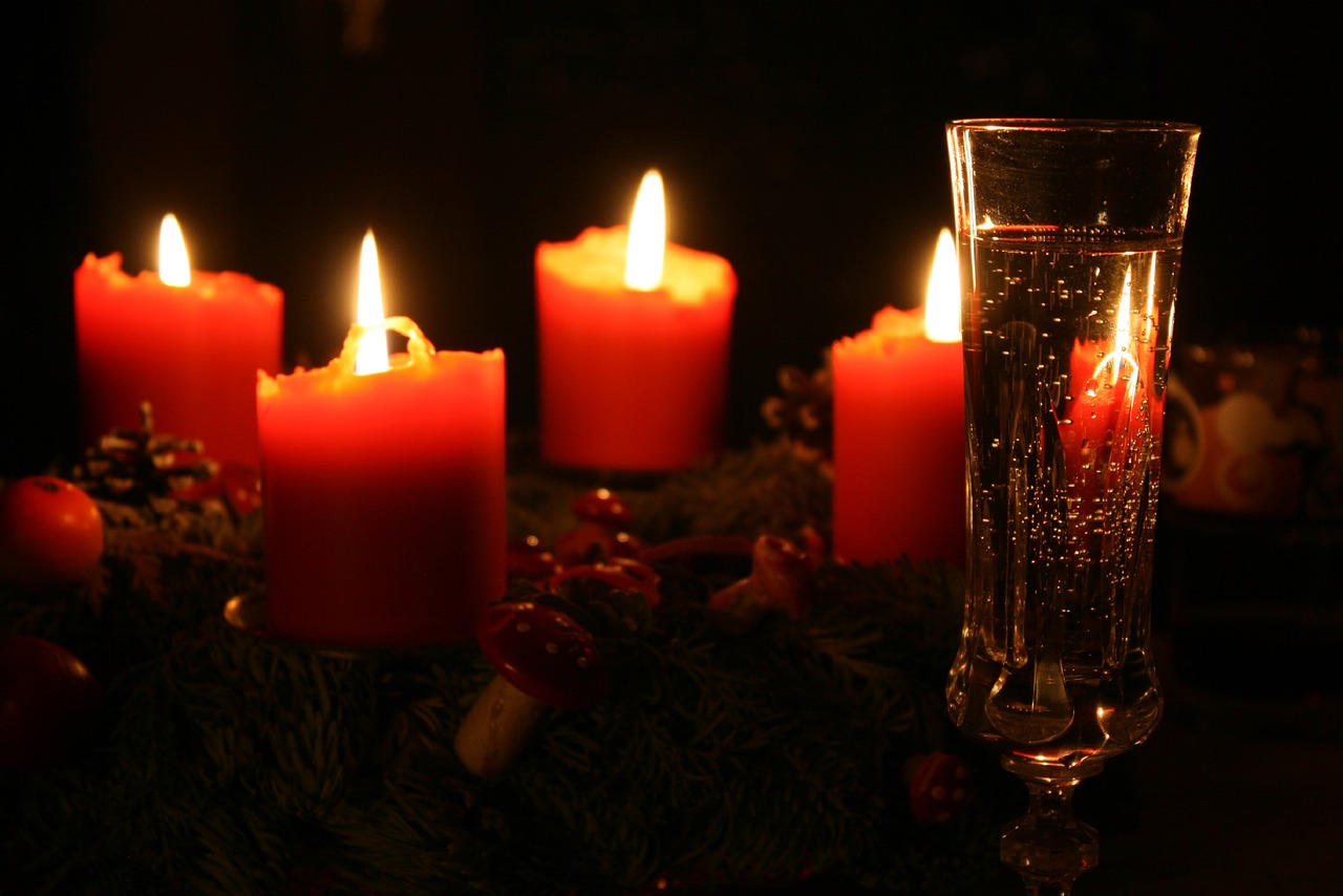 advent  advent wreath  candles free photo