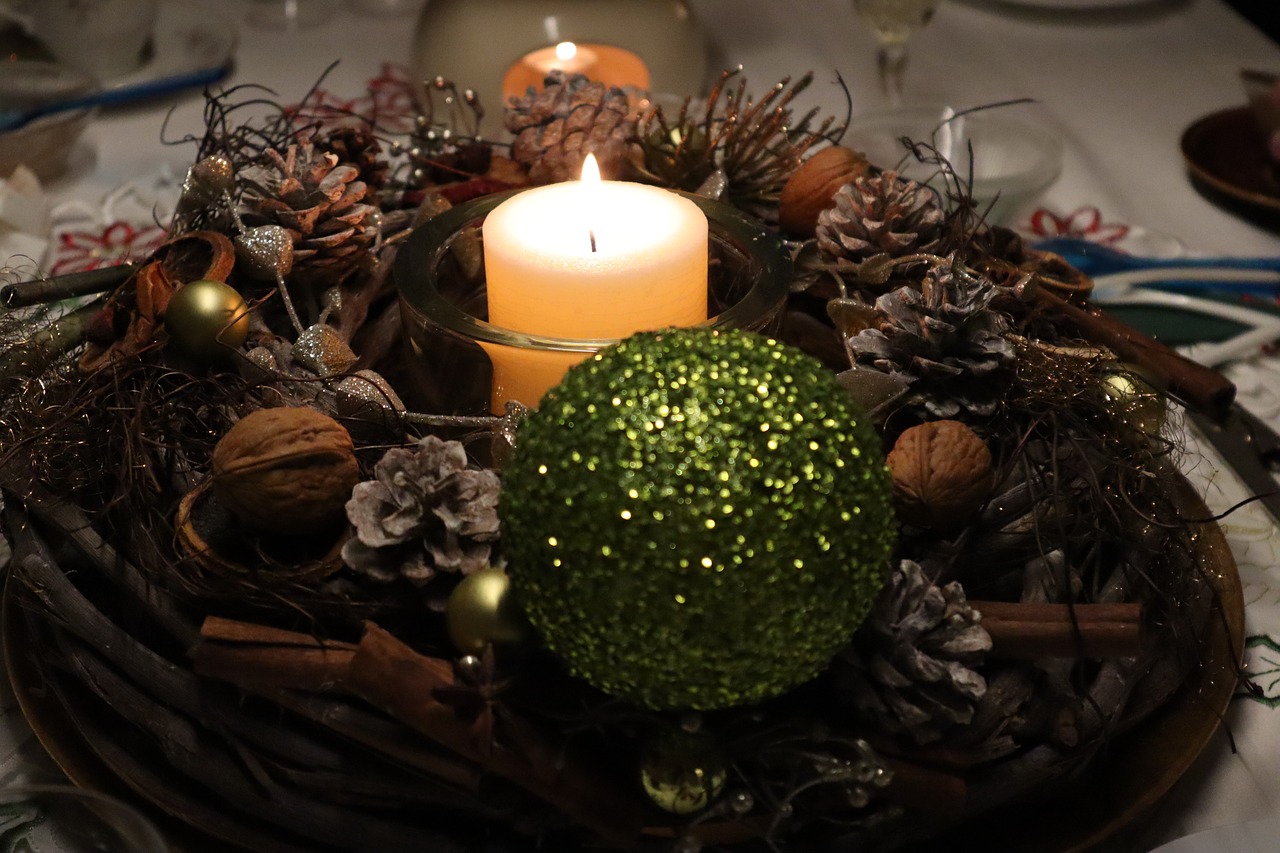 advent  wreath  candle free photo