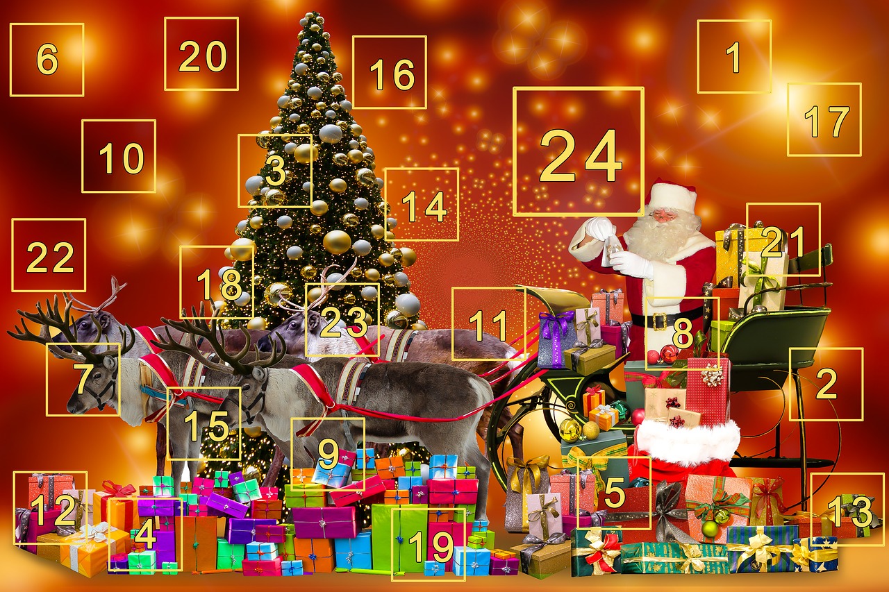 advent calendar  advent  gifts free photo