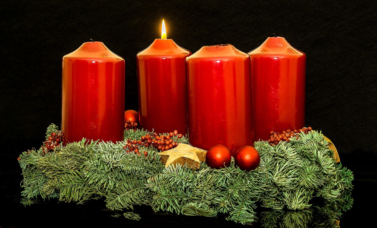 advent wreath advent christmas jewelry free photo