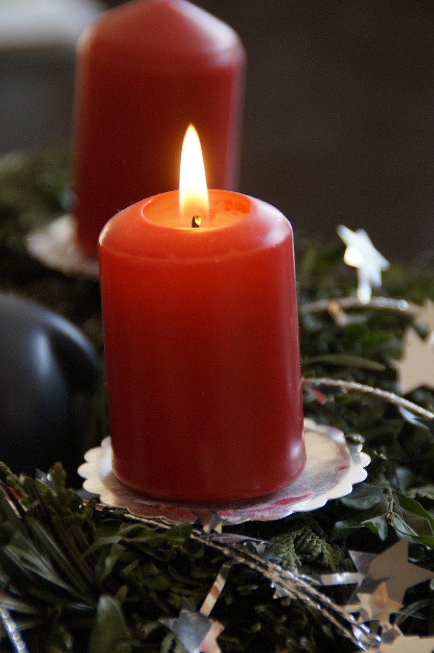 advent wreath candle advent free photo
