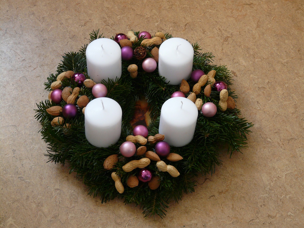 advent wreath candles christmas free photo