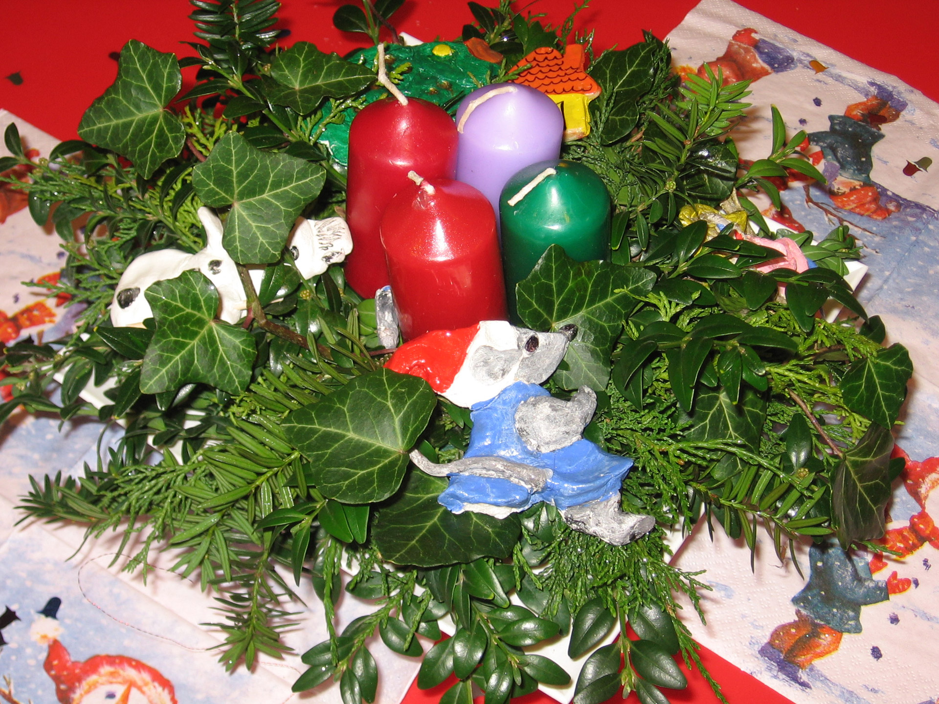 christmas wreath advent wreath free photo