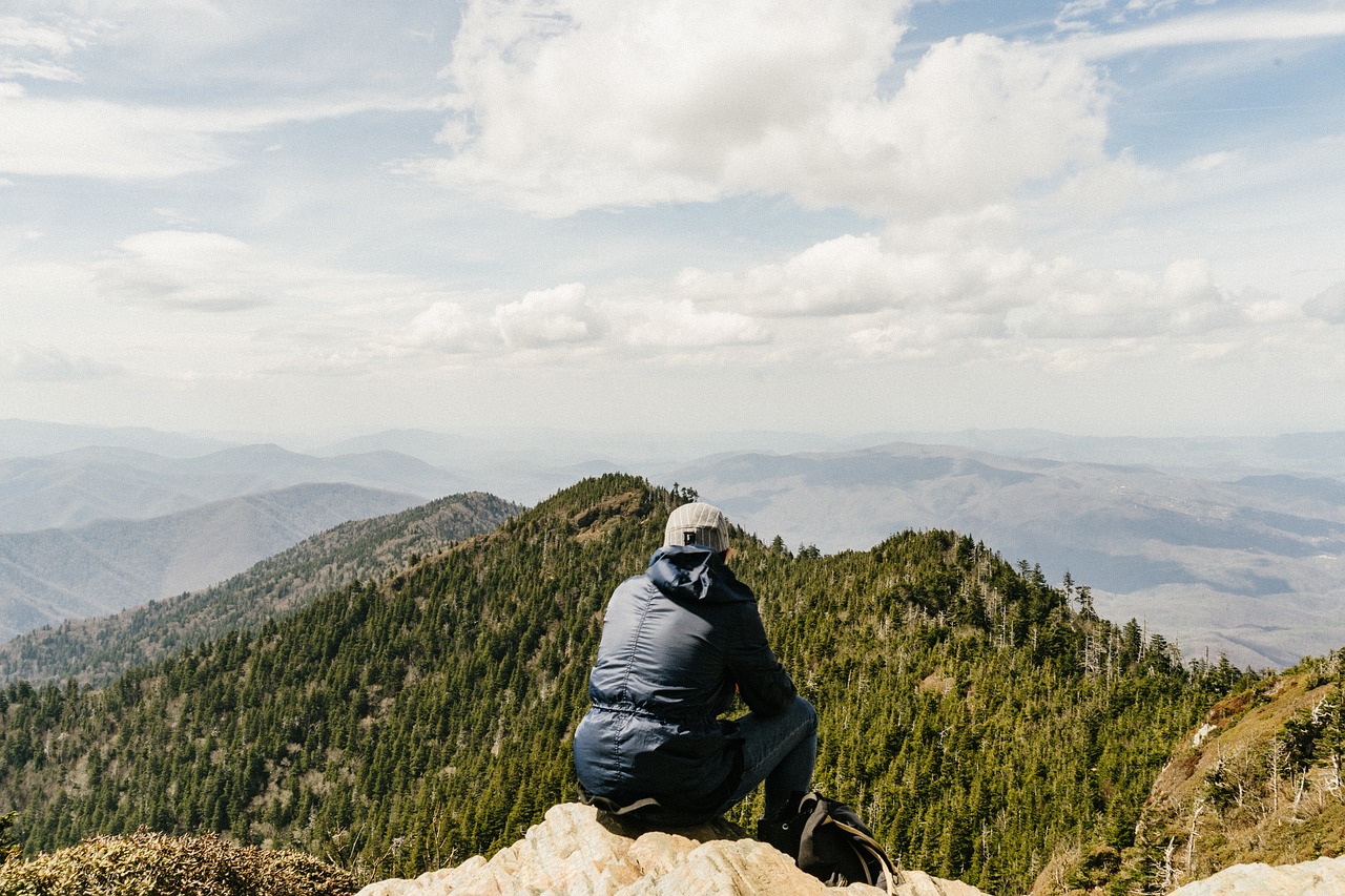 adventure clouds landscape free photo