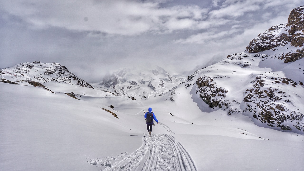 adventure clouds landscape free photo