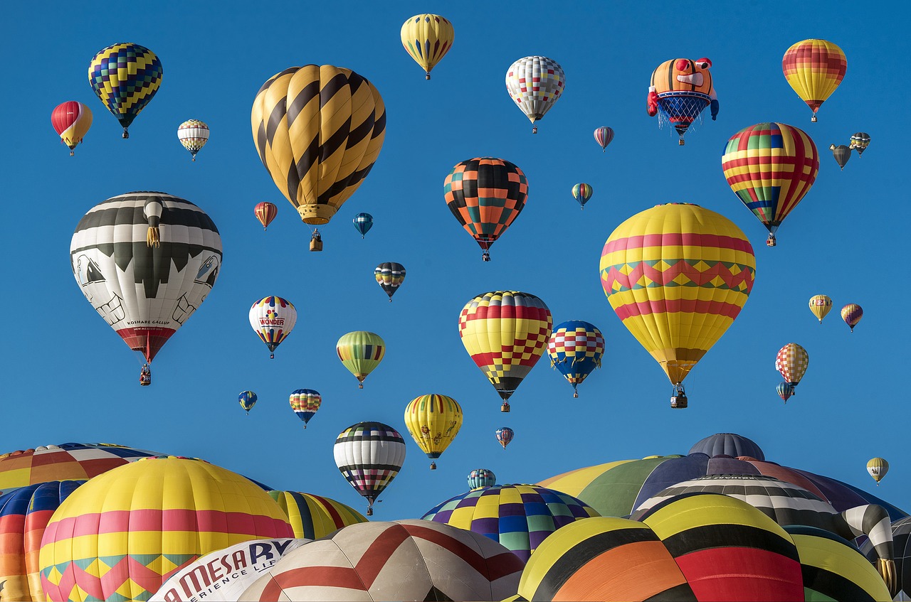 adventure balloons colorful free photo