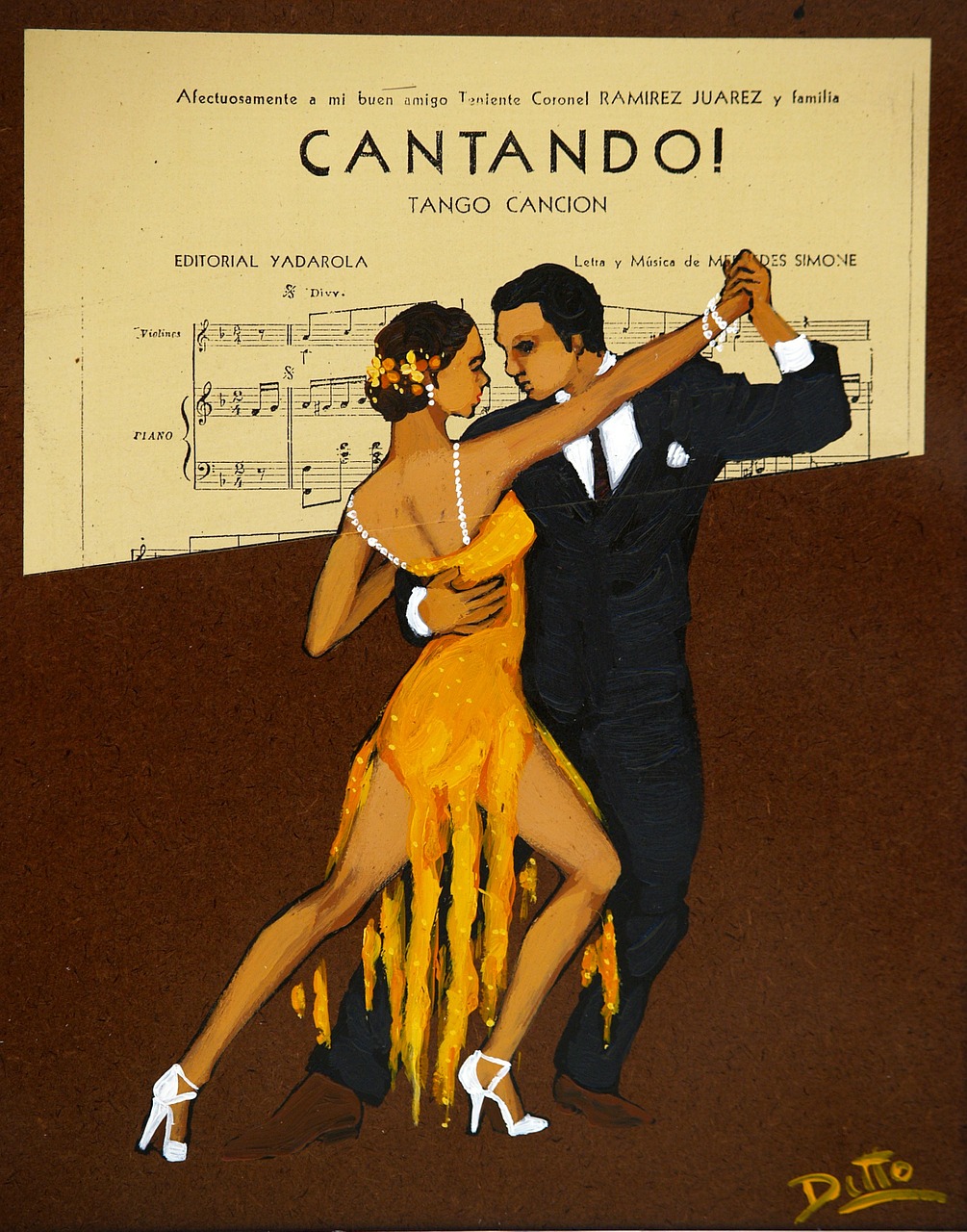 advertisement tango music free photo