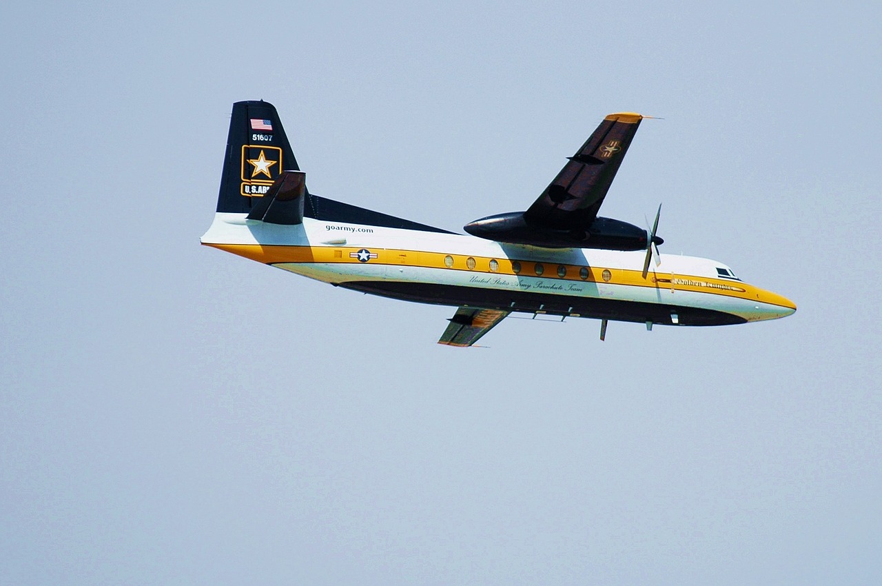 aerial transportation c-31a troopership free photo