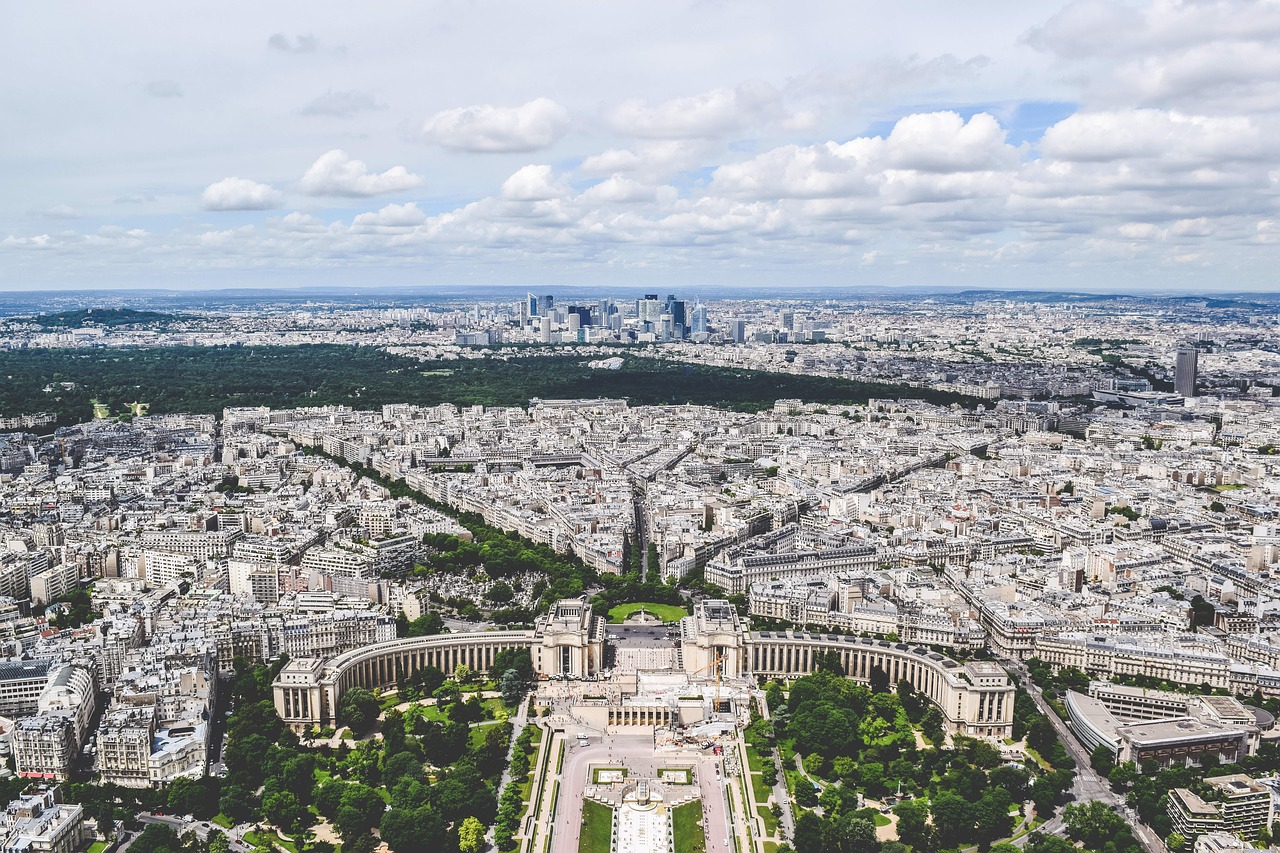 aerial architecture buildings free photo