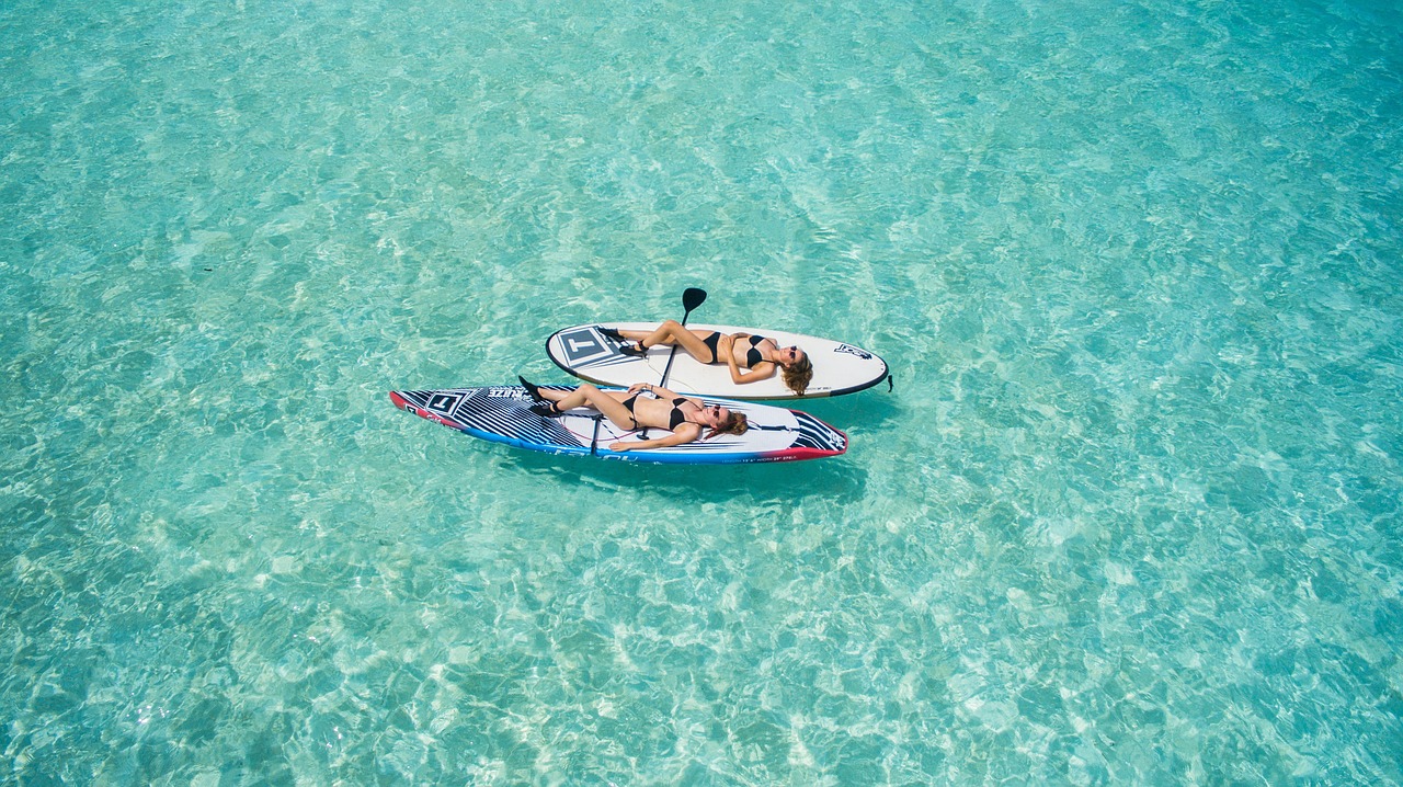 aerial water ocean free photo