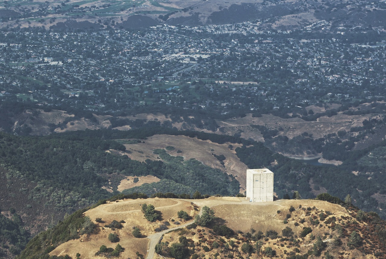 aerial view highland free photo