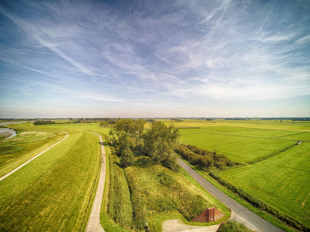 aerial  field  grass free photo