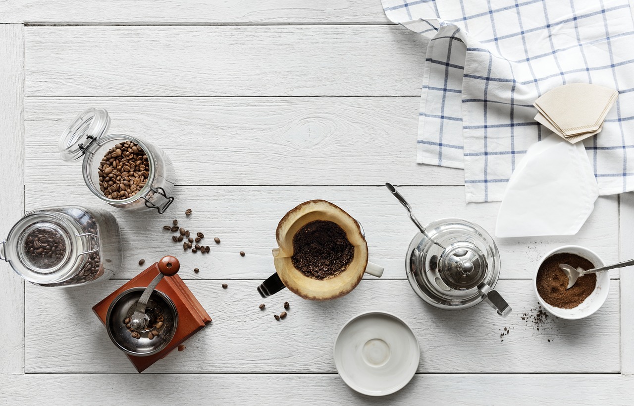 aerial  barista  beverage free photo