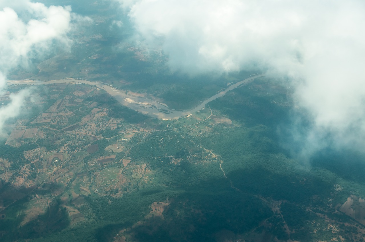 aerial  clouds  sky free photo