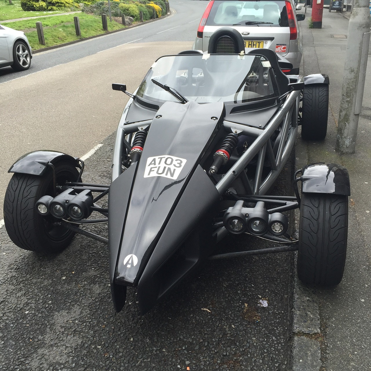 aerial atom super car sports car free photo