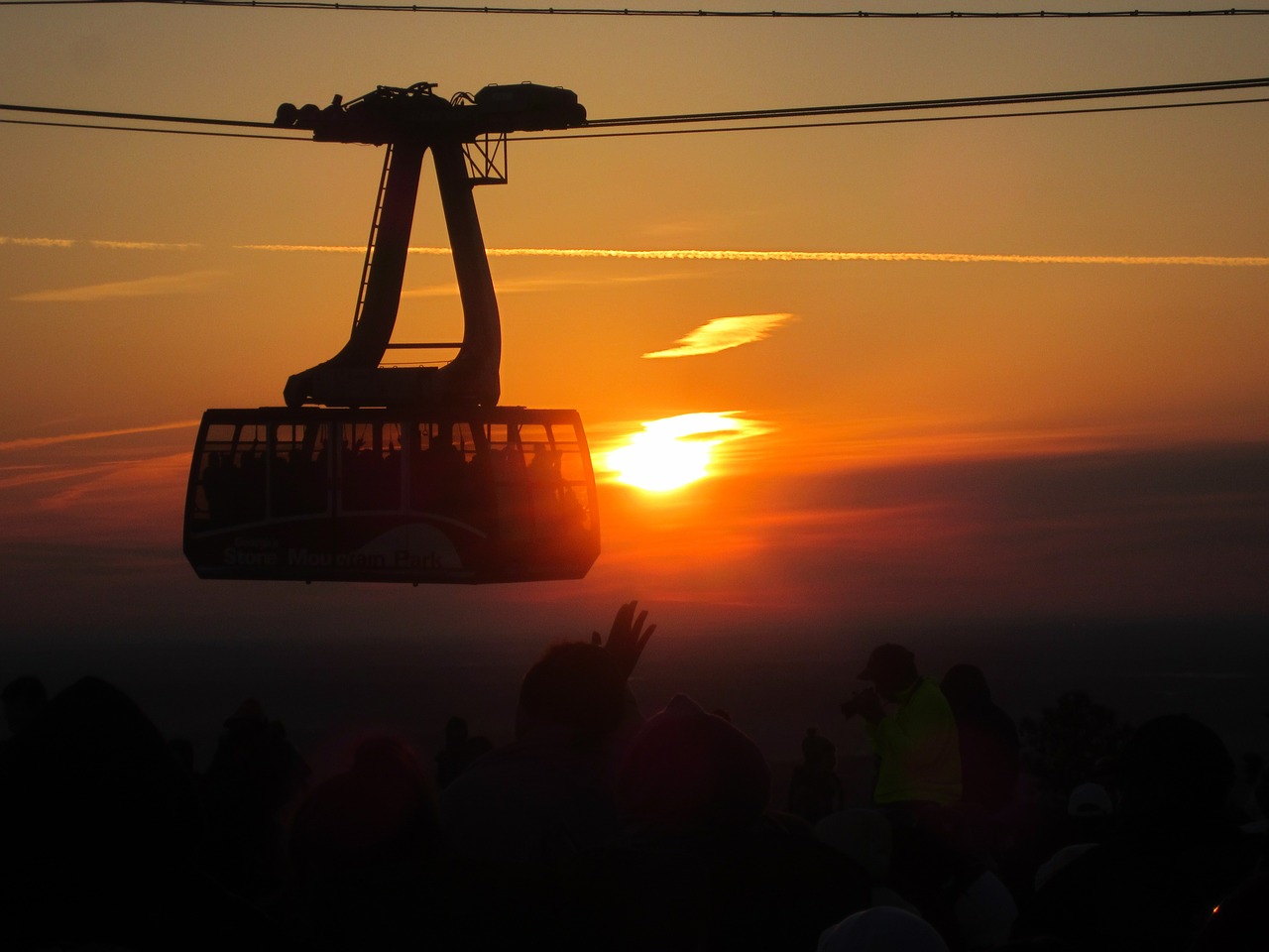 aerial passenger line cabine lift free photo