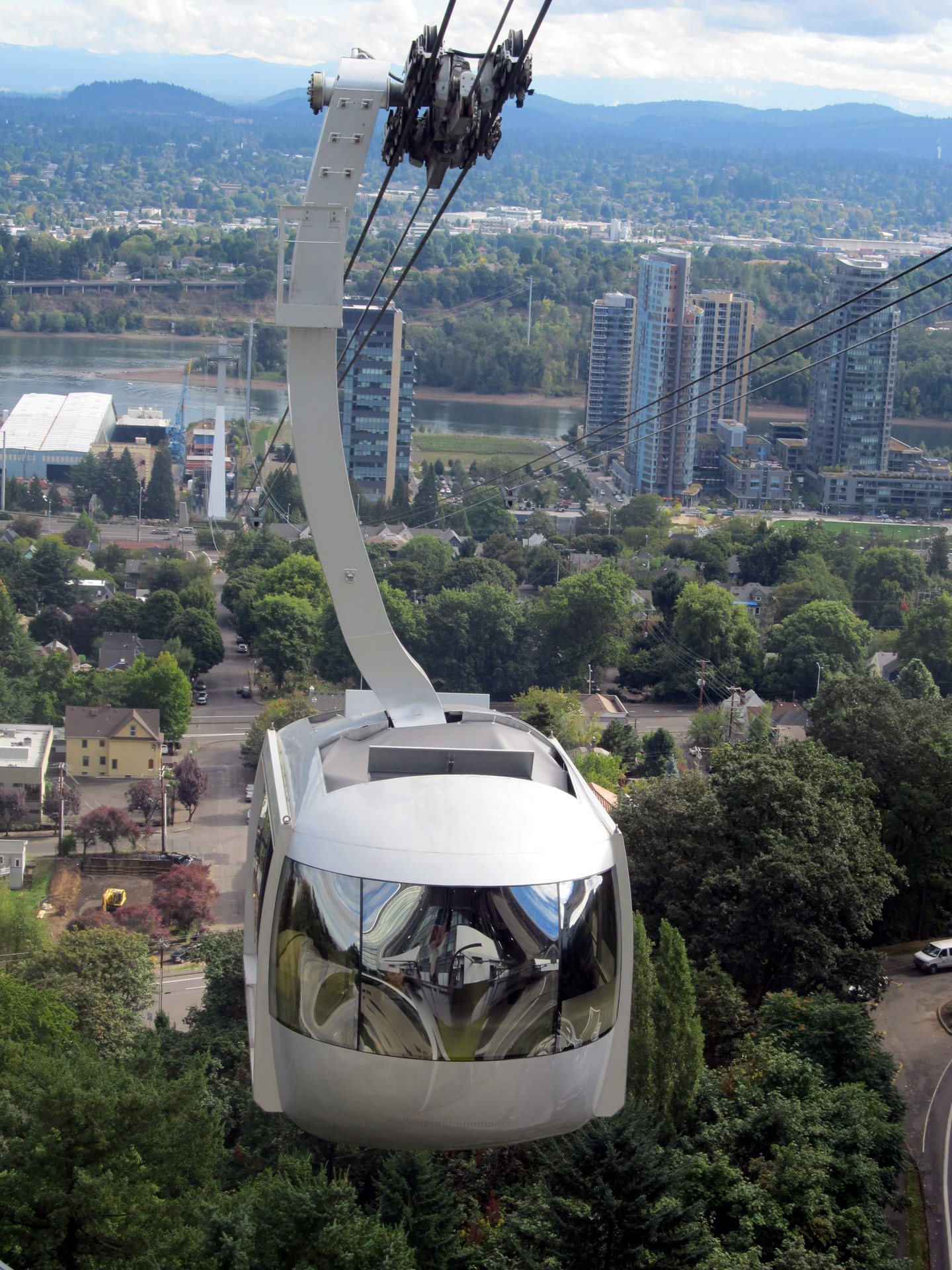 aerial tram tramway free photo