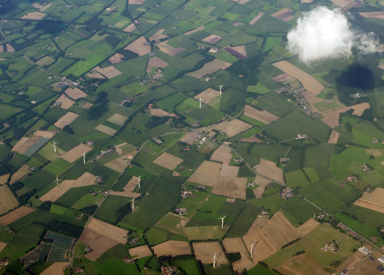 aerial view cloud flight free photo