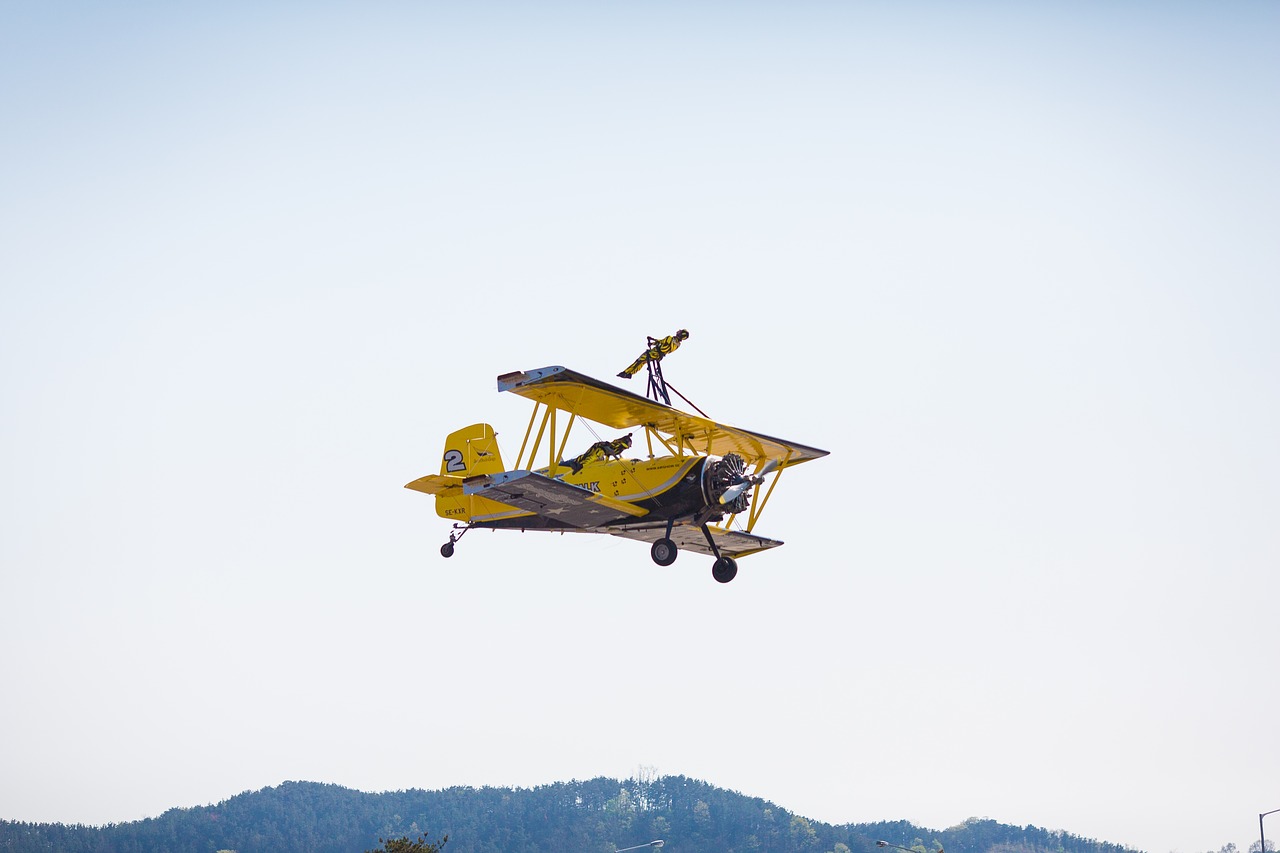 aerobatic plane smoke free photo