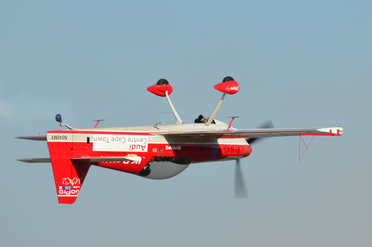 aerobatics airplane upside down free photo