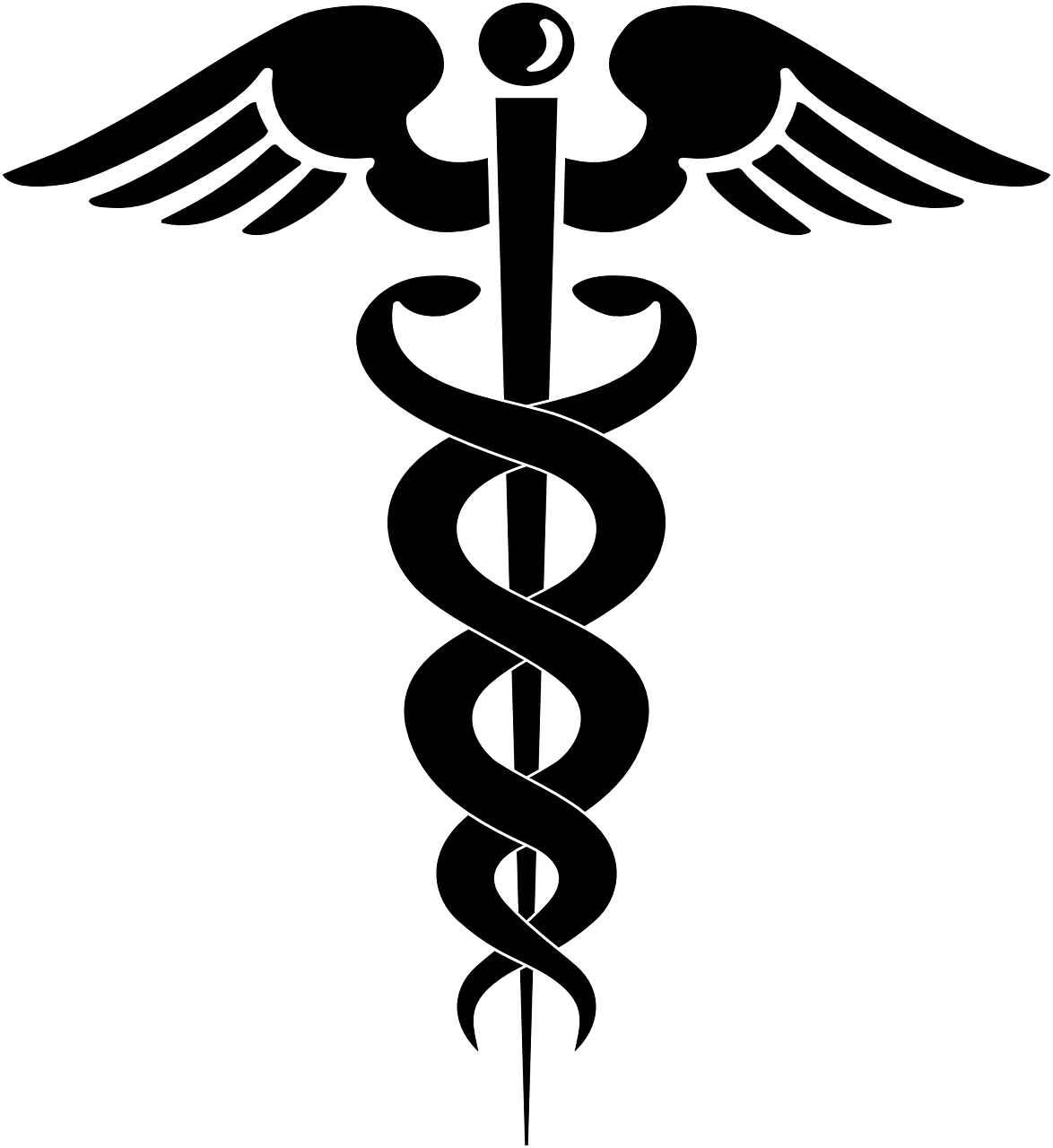 aesculapian staff rod of asclepius free photo