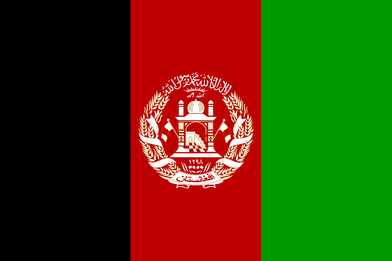 afghanistan flag national flag free photo