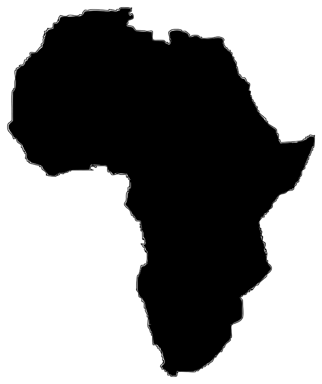 africa continent geography free photo