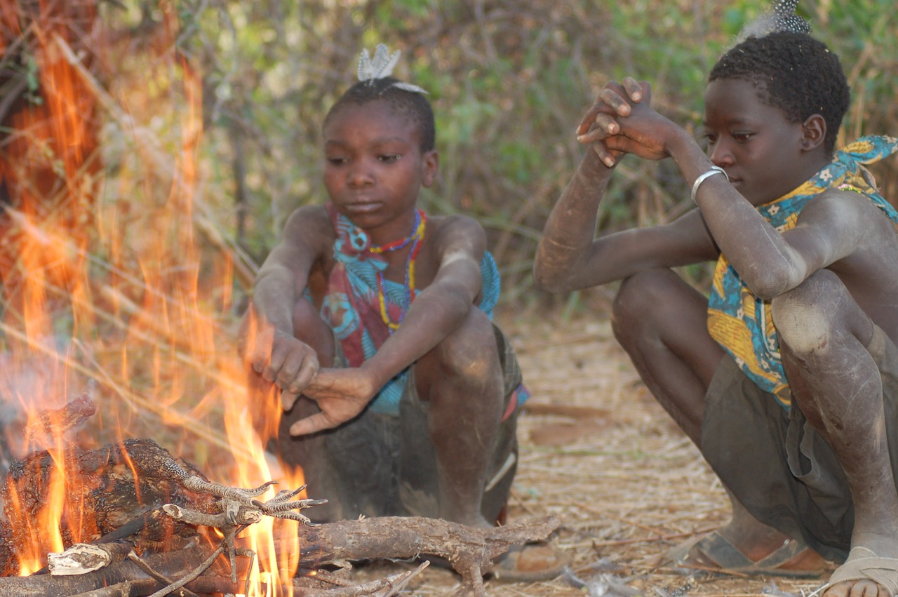 africa tribe village free photo