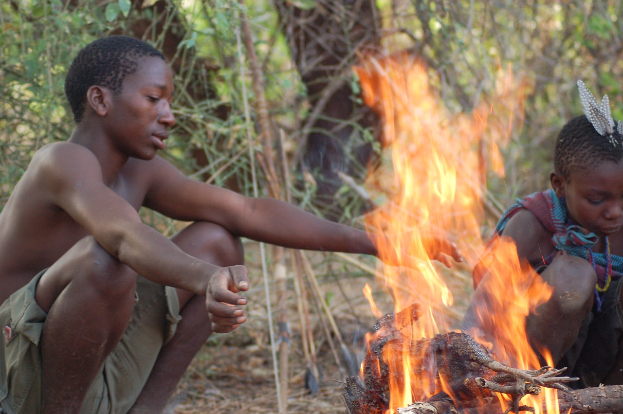 africa tribe village free photo